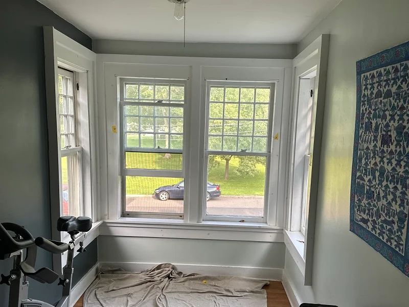 Single pane wood window replacement in East Haven, CT